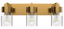 Vinci Lighting Inc. VL705-3AB - Aurora Vanity Wall Aged Brass