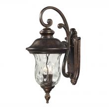 ELK Home Plus 45021/2 - Lafayette 2-Light Outdoor Wall Lamp in Regal Bronze