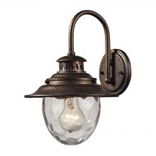 ELK Home Plus 45030/1 - Searsport 1-Light Outdoor Wall Lamp in Regal Bronze