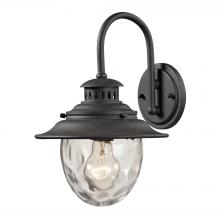 ELK Home Plus 45040/1 - Searsport 1-Light Outdoor Wall Lamp in Weathered Charcoal