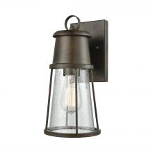 ELK Home Plus 45065/1 - Crowley 1-Light Outdoor Wall Lamp in Hazelnut Bronze