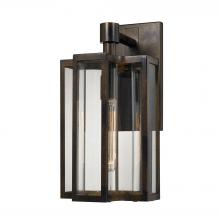 ELK Home Plus 45145/1 - Bianca 1-Light Outdoor Wall Lamp in Hazelnut Bronze