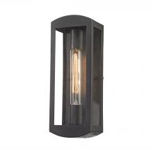 ELK Home Plus 45170/1 - Trenton 1-Light Outdoor Sconce in Blackened Bronze