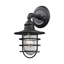 ELK Home Plus 45212/1 - Vandon 1-Light Outdoor Wall Lamp in Textured Matte Black