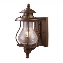 ELK Home Plus 62005-1 - Wikshire 1-Light Outdoor Wall Lamp in Coffee Bronze