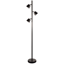 Dainolite 625LEDF-BK - 3LT Floor Lamp, BK