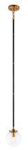 Matteo Lighting C58201AGCL - Particles Aged Gold Brass Pendant