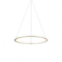 Matteo Lighting C66124BG - Victoria Brushed Gold Pendant