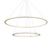 Matteo Lighting C66164BG - Victoria Brushed Gold Pendant