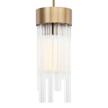 Matteo Lighting C66903AG - Kellan Aged Gold Brass Pendant