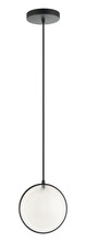 Matteo Lighting C71501MB - Chatoyant Matte Black Pendant