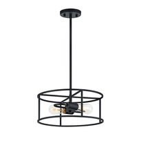 Matteo Lighting C71602RB - Candid Rusty Black Pendant
