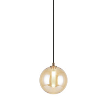 Matteo Lighting C81011AM - Magma Amber Pendant