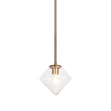 Matteo Lighting C81751AGCL - Novo Aged Gold Brass Chandelier