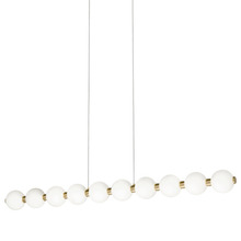 Matteo Lighting C83437OG - Oni Oxidized Gold Chandelier