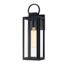 Matteo Lighting E20101MB - Crosby Matte Black Outdoor Lighting