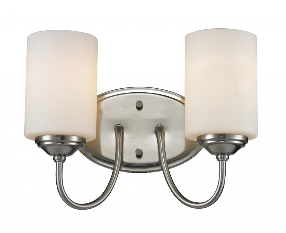 Matte Opal Z-Lite 414F3 3 Light Flush Mount 