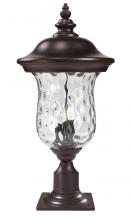Z-Lite 533PHB-533PM-RBRZ - Outdoor Post Mount Light