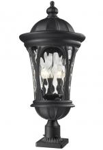 Z-Lite 543PHB-BK-PM - Outdoor Pier Mount