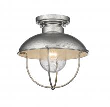 Z-Lite 590F-GV - 1 Light Outdoor Flush Mount