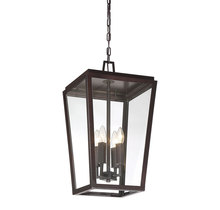 Savoy House Canada 5-549-13 - Milton 4-Light Outdoor Hanging Lantern in English Bronze