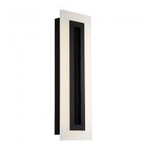 Modern Forms Online WS-W46824-BK - Shadow Outdoor Wall Sconce Light