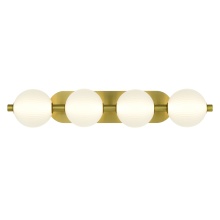 Eurofase 47194-014 - Palmas 4 Light Vanity In Gold