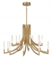 Eurofase 49012-019 - Olette-Chandelier-20Lt-42In-GD-Fr