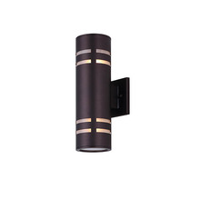 Canarm IOL256ORB - Tay, 2 Lt Outdoor Down Light, Stainless Steel, Glass Diffusers on Top and Bottom