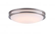 Canarm LFM102A13BN - PARKEDALE, LFM102A13BN, Flush mount, 18W (Integrated) LED, Non-Dimmable, 1300 Lumens, 3000K