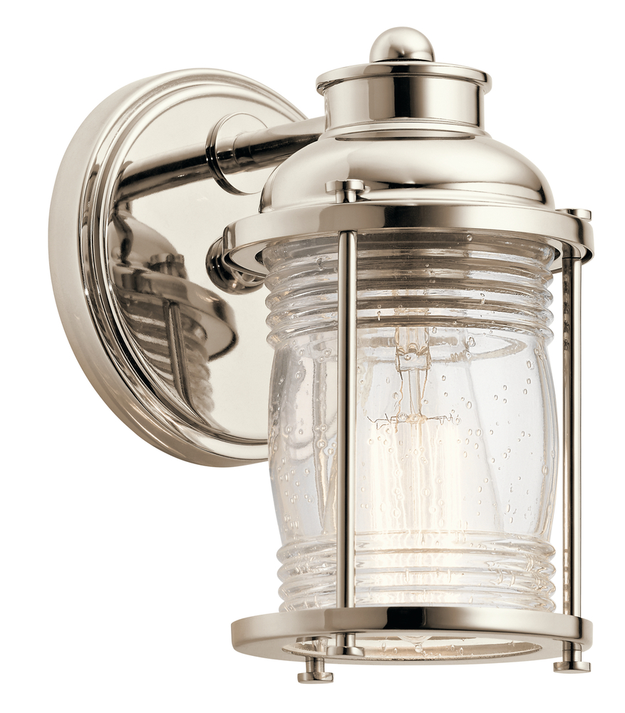 Ashland Bay 1 Light Vanity Light Polished Nickel