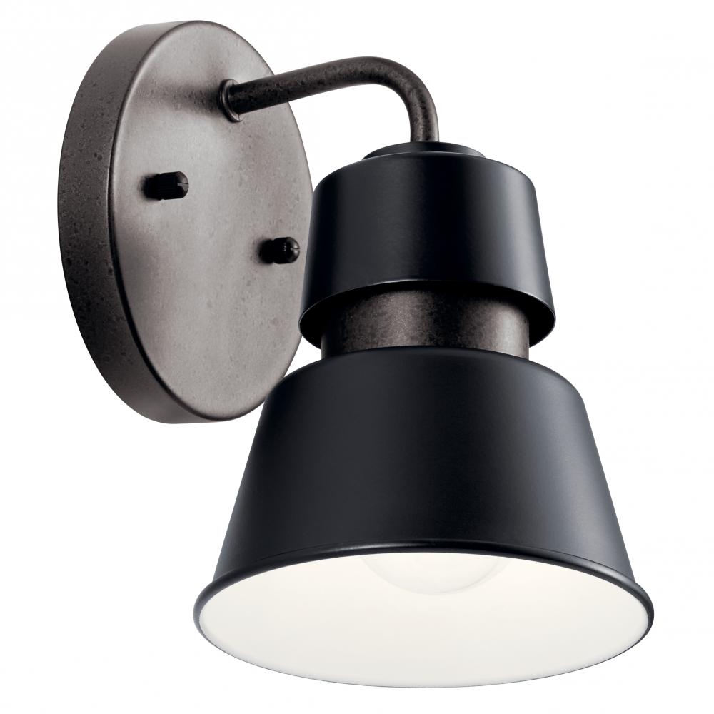 Lozano 8" 1 Light Wall Light Black