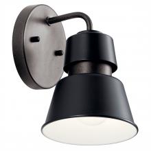 Kichler 59000BK - Lozano 8" 1 Light Wall Light Black