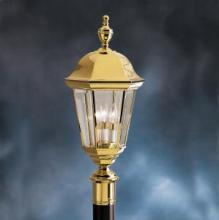 Kichler 9989PB - Outdoor Post Mt 3Lt