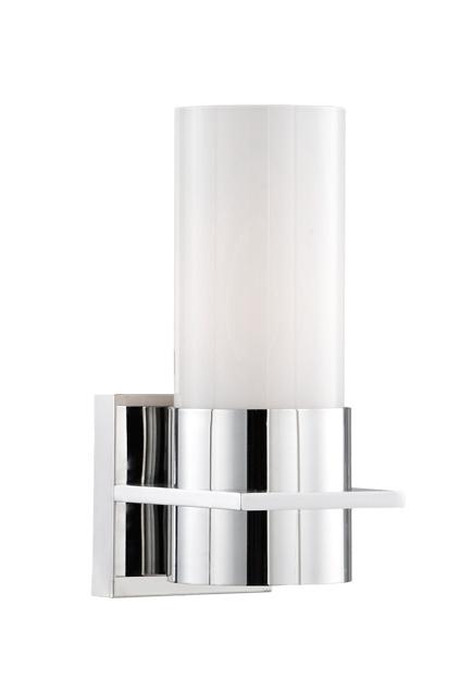 Single Lamp Wall Sconce with Cylinder Glass