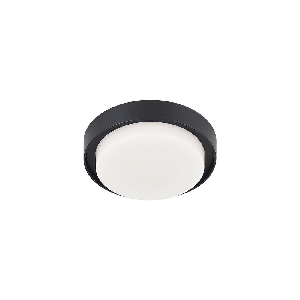LED EXT CEILING (BAILEY) BLACK,14W