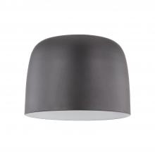 Kuzco Lighting Inc FM44912-BK/WH - CAYNE 12" FM BLACK / WHITE| 16W|LED|90|3000K|AC LED