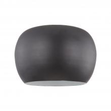 Kuzco Lighting Inc FM44614-BK/WH - CROFT 14" FM BLACK / WHITE| 16W|LED|90|3000K|AC LED