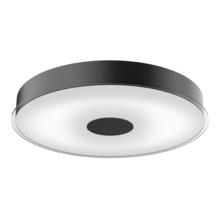 Kuzco Lighting Inc FM7620-BK - PARKER 20" FLUSH MOUNT BLACK 42W, 120VAC LED, 3000K, 90CRI
