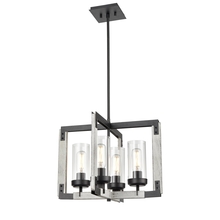 DVI DVP38620GR+BIW-CL - Okanagan 4 Light Pendant