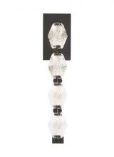 VC Modern Collection 700WSCLR15BZ-LED927 - Sean Lavin Collier 1-light dimmable LED wall sconce with dark bronze finish and crystal shade