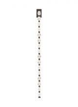 VC Modern Collection 700WSCLR53BZ-LED927 - Sean Lavin Collier 1-light dimmable LED wall sconce with dark bronze finish and crystal shade