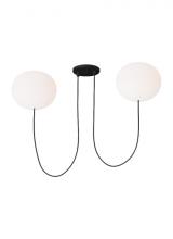 VC Modern Collection PBCH36227OPB - Helium Medium 2 Light Chandelier