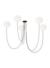 VC Modern Collection PBCH36427OPB - Helium Medium 5 Light Chandelier