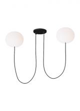 VC Modern Collection PBCH35827OPB - Helium Small 2 Light Chandelier