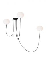 VC Modern Collection PBCH35927OPB - Helium Small 3 Light Chandelier