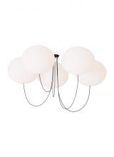 VC Modern Collection PBCH37227OPB - Helium X-Large 5 Light Chandelier