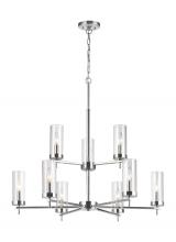 VC Studio Collection 3190309EN-05 - Zire Nine Light Chandelier