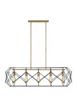 VC Studio Collection 6634105-848 - Zarra Five Light Linear