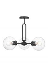 VC Studio Collection 7755703EN7-112 - Three Light Semi-Flush Convertible Pendant